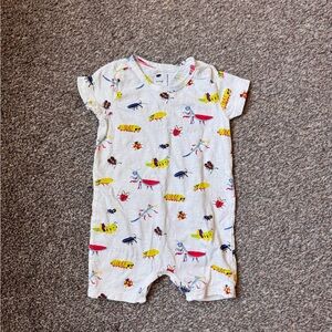 Monica + Andy colorful insect playsuit